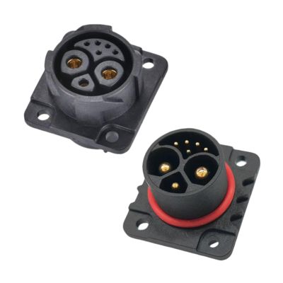 Neopower M25 50A Hybrid Connector for Portable Power Stations | IP67 Waterproof Plug & Socket Set