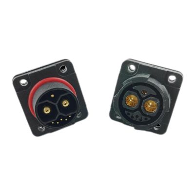 Neopower M25 80A High-Power Connector Set | IP67 Plug & Socket with Right-Angle Option